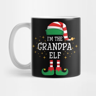 I'm The Grandpa Elf Matching Family Christmas Pajama Mug